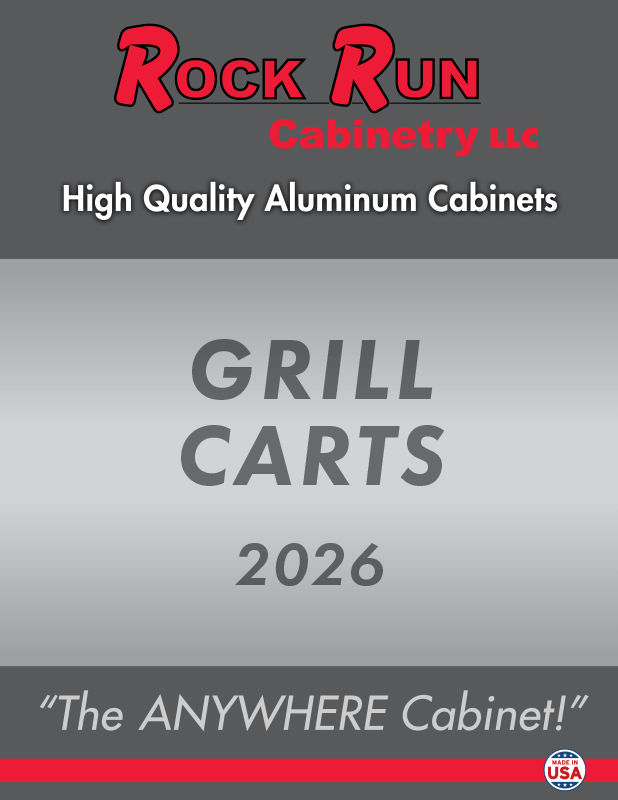 2026 Rock Run Cabinetry Aluminum Grill Carts Catalog