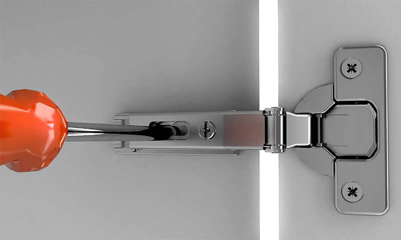 Salice Series 100 Hinge Height Adjustment by Cam